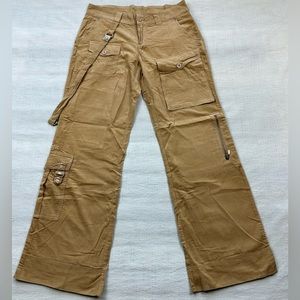 NWOT Logik wide leg cargo pants size 32